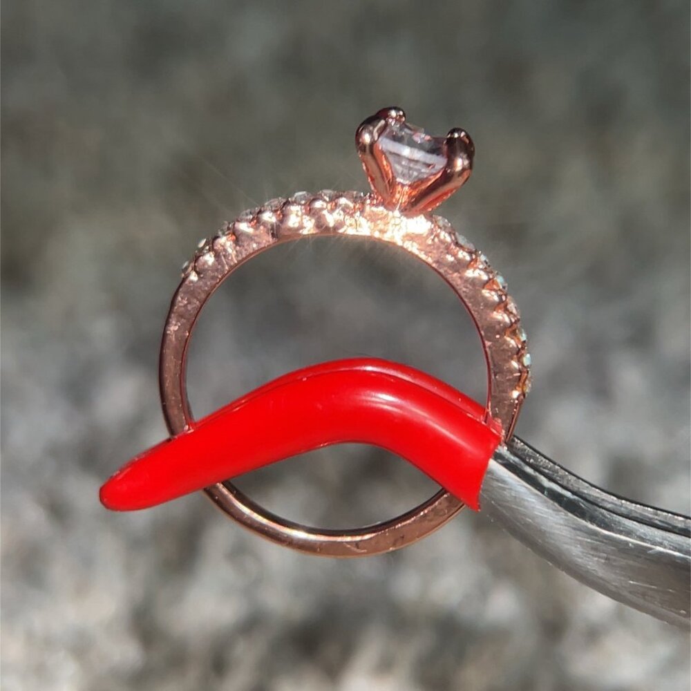 ❌Rose Gold Cz Ring - Picture 5 of 8